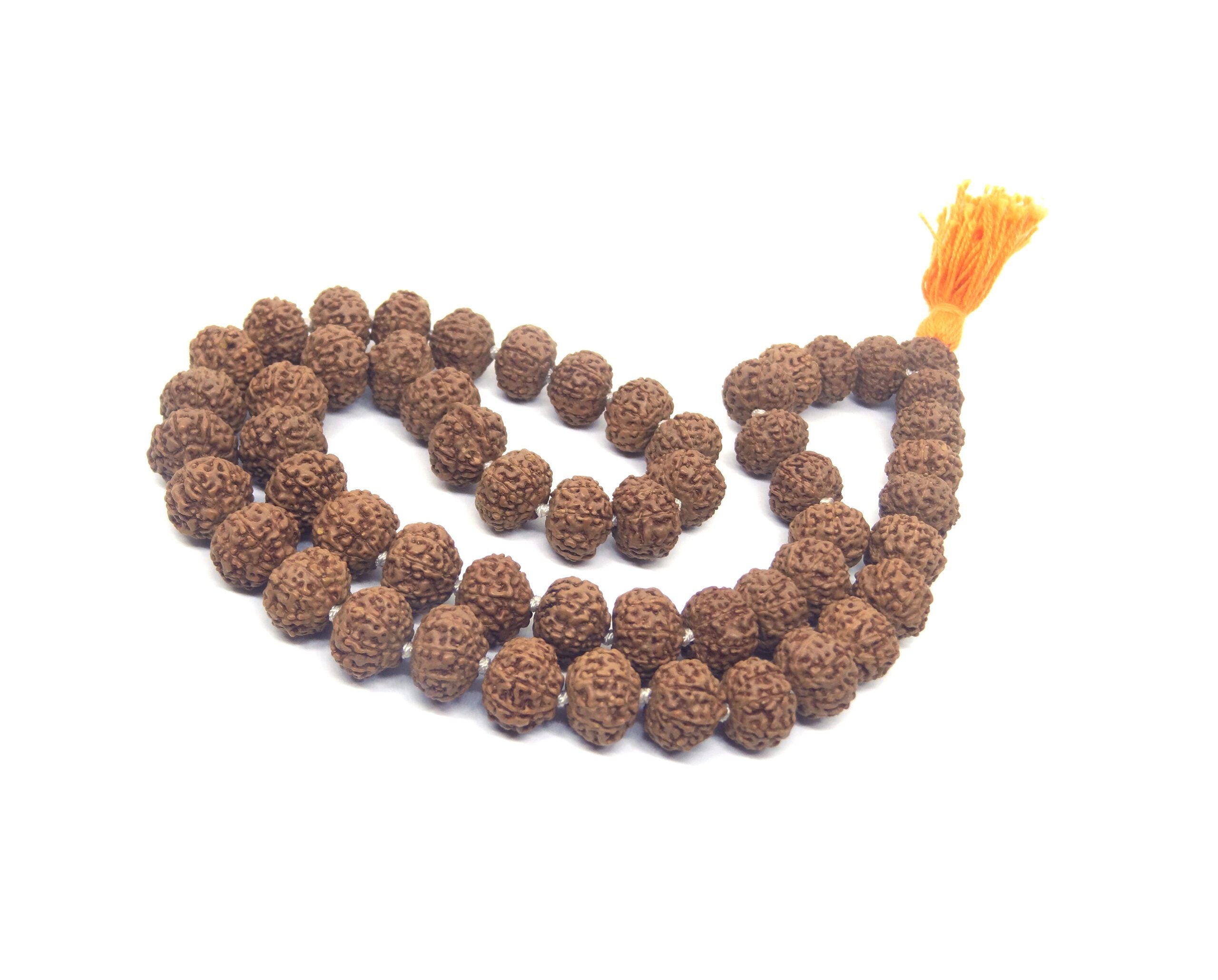 9 Mukhi Mala / Kantha Beads Lab Certified