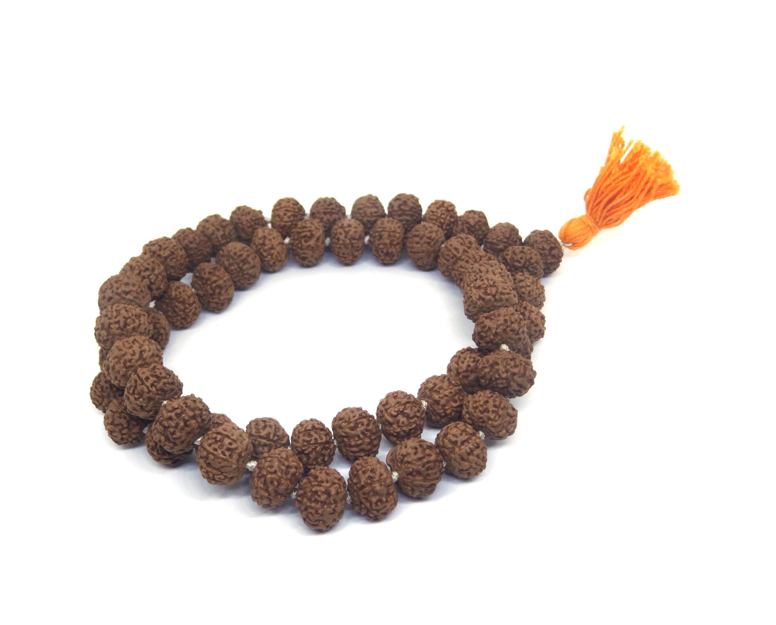 9 Mukhi Mala / Kantha Beads Lab Certified